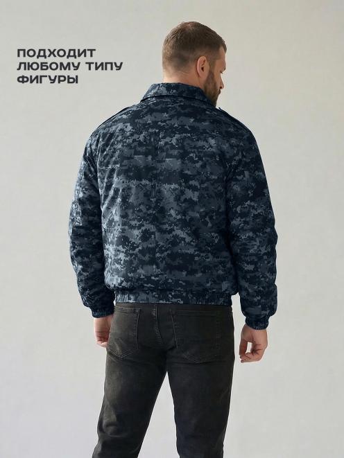 Ветровка ОХРАНА RS тк.Оксфорд цв.Цифра Темно-синяя