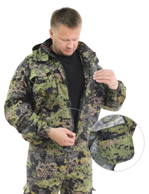 Костюм ЛЕС (с москит.сеткой)  RS цв.LOGO PIXEL