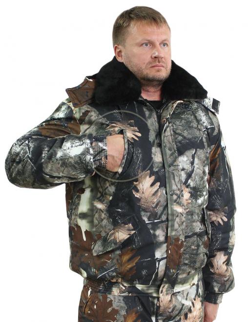 Костюм зимний НОРД RS тк.Алова цв.Лес