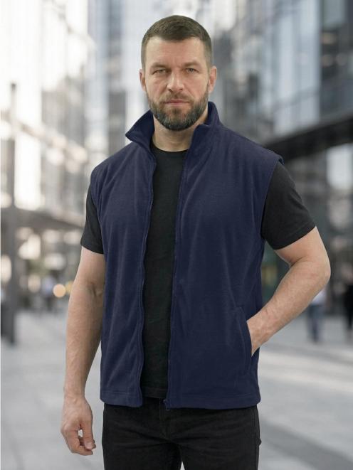 Жилет WORK тк.Флис цв.Синий