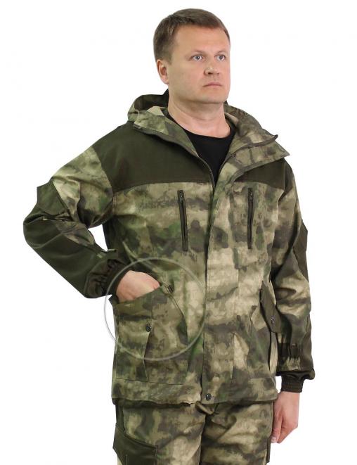 Костюм ГОРКА РУБЕЖ тк.Рип Стоп цв. Атак Зеленый