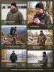 Шапка вязаная 2-х нитка с отворотом цв.Чёрный