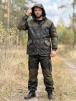 Костюм ГОРКА-ДЕМИ RS тк.Polarfleece цв.Мультикам черный