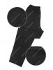 Брюки спортивные ЭКО мужские тк.Футер 2-х нитка с начёсом цв.Чёрный арт.013