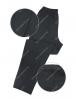 Брюки спортивные ЭКО мужские тк.Футер 2-х нитка с начёсом цв.Серый арт.013