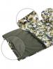 Спальный мешок-одеяло с подголовником цв.НАТО КМФ Зелёный