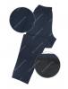 Брюки спортивные ЭКО мужские тк.Футер 2-х нитка с начёсом цв.Синий арт.013