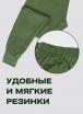 Кальсоны без начёса тк.Кулирка цв.Олива