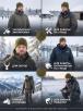 Шапка вязаная 2-х нитка с отворотом цв.Олива/ Флис