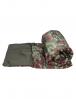 Спальный мешок-одеяло с подголовником цв.Зеленый КМФ