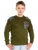 Свитер детский RS цв.Олива