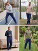 Брюки мужские BVR-SPORT тк.Флис цв.Синий