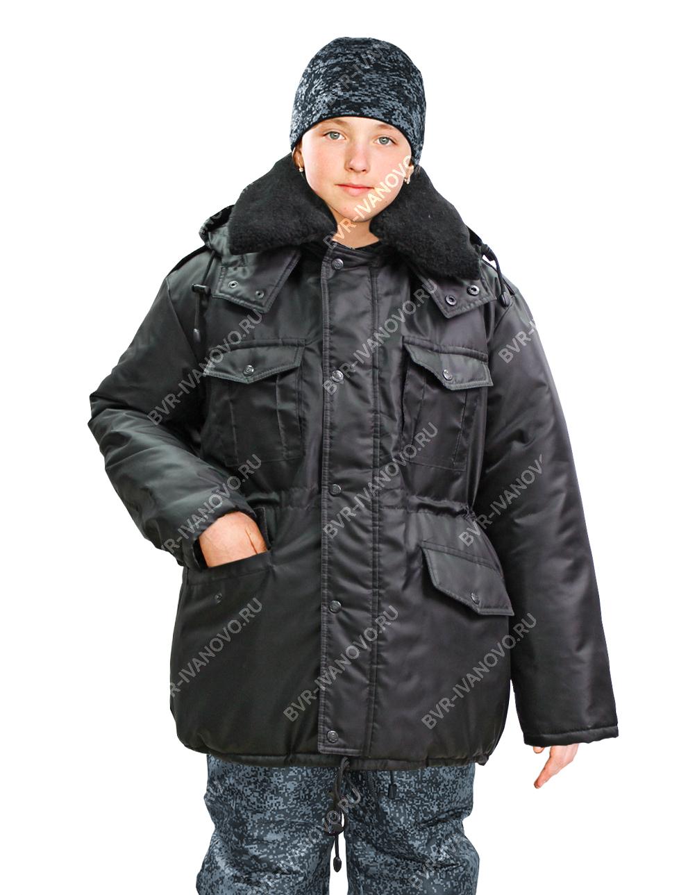 Куртка детская Зима цв.Чёрный
