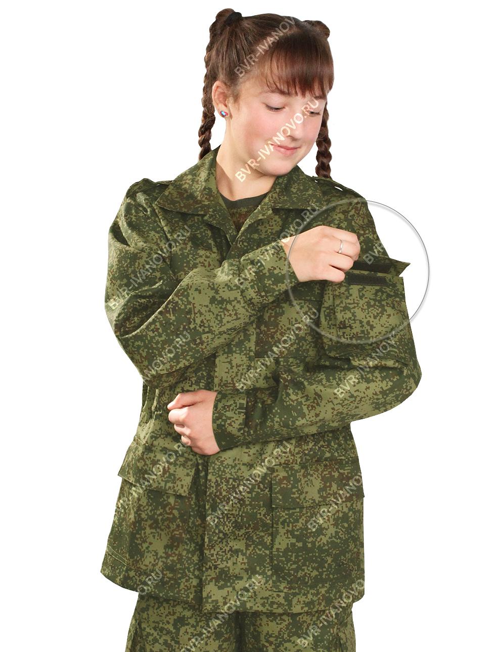 Костюм детский Военно-полевой тк.Смесовая цв.Цифра Светлая