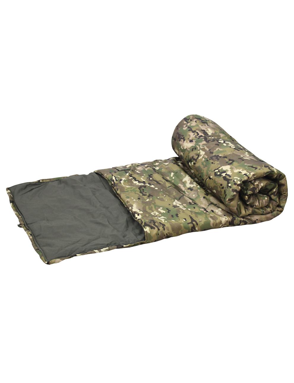 Спальный мешок-одеяло с подголовником цв.Мультикам