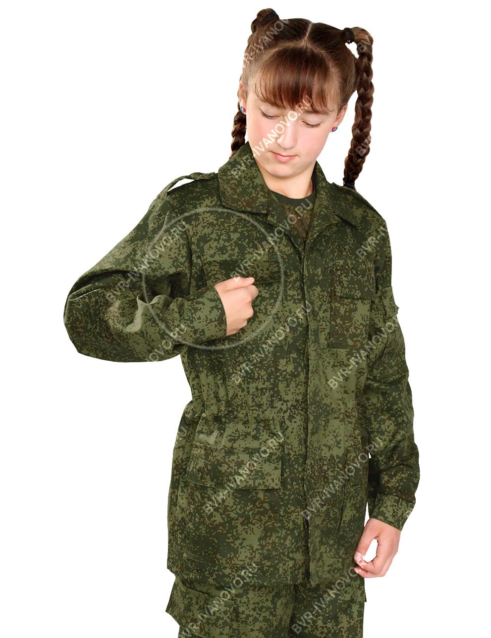 Костюм детский Военно-полевой тк.Смесовая цв.Цифра