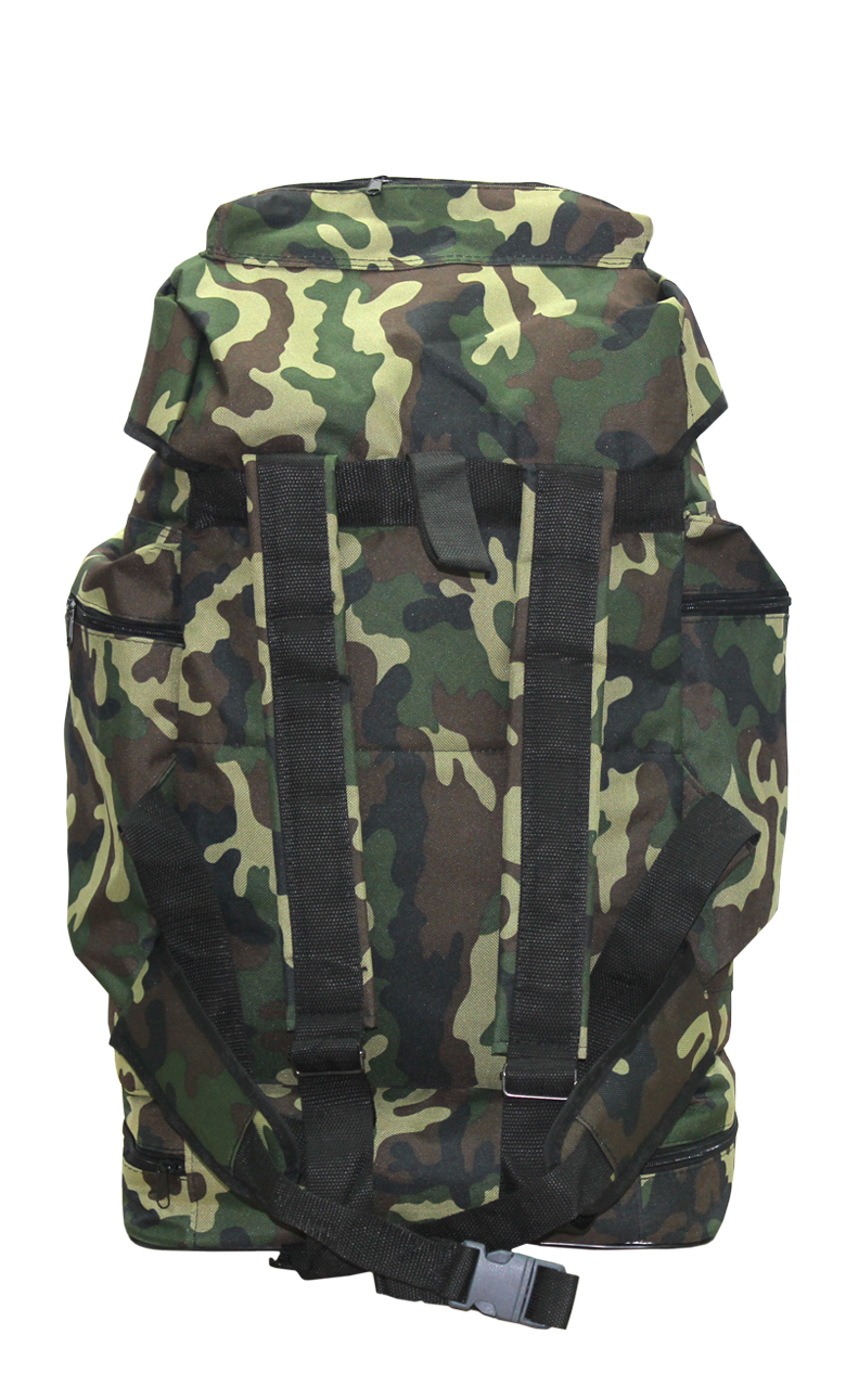 Рюкзак модель 01М с крышкой цв.Зеленый КМФ